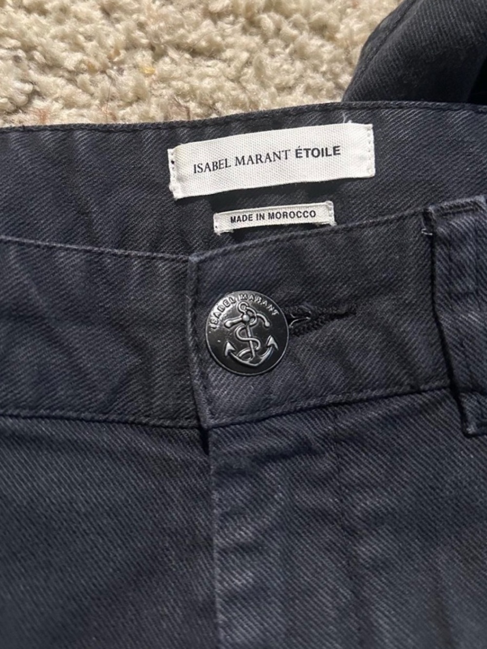Isabel Marant Étoile Black Jeans